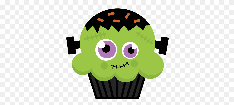 Amazing Crazy Frog Images Clip Art Cute Halloween, Green, Cream, Dessert, Food Png Image