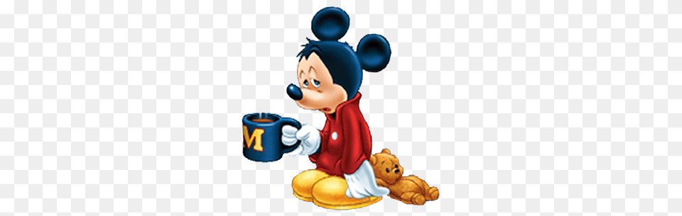 Amazing Good Morning Clip Art Mickey Mouse Clipart, Baby, Person Free Png