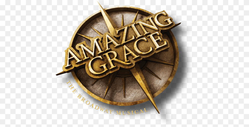 Amazing Grace Amazing Grace The Musical, Logo, Gold, Bronze, Badge Free Transparent Png