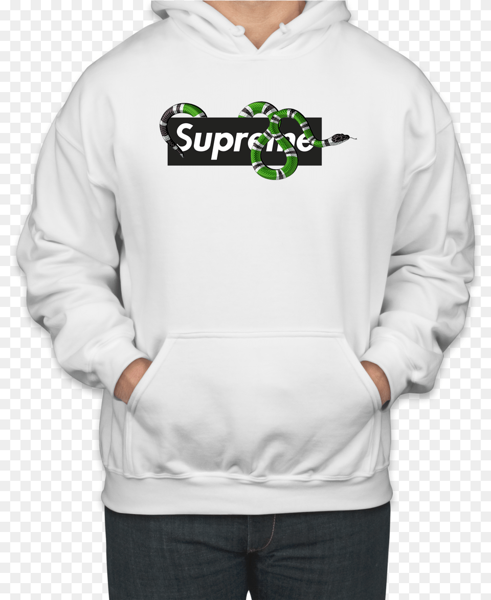 Amazing Gucci King Snake X Supreme Unisex Hoodie Gucci X Supreme Trui, Sweatshirt, Sweater, Knitwear, Clothing Free Png Download