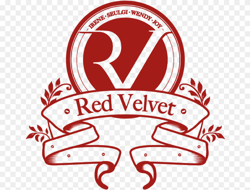 Amazing Logos Of Kpop Groups Red Velvet Logo, Emblem, Symbol Free Png Download