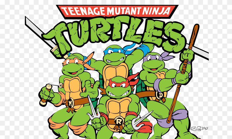 Amazing Ninja Turtles, Book, Comics, Publication, Green Free Png