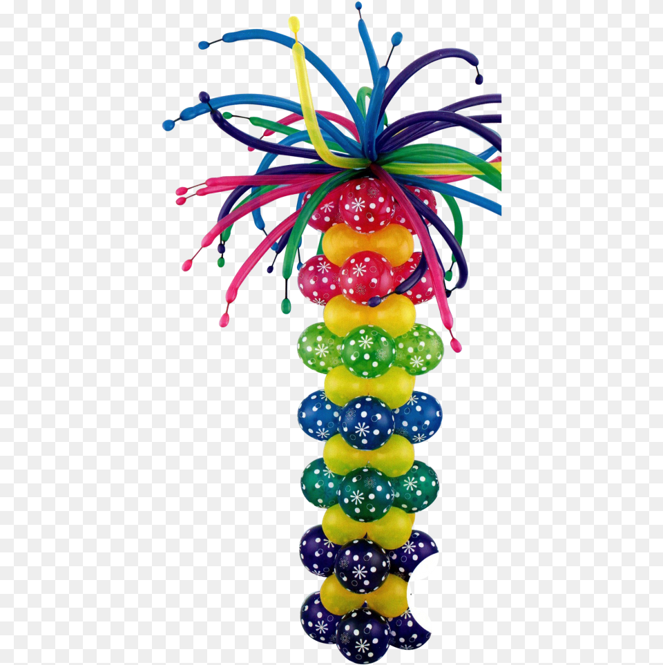 Amazing Pillar Balloon Pillars, Food, Fruit, Plant, Produce Free Png Download