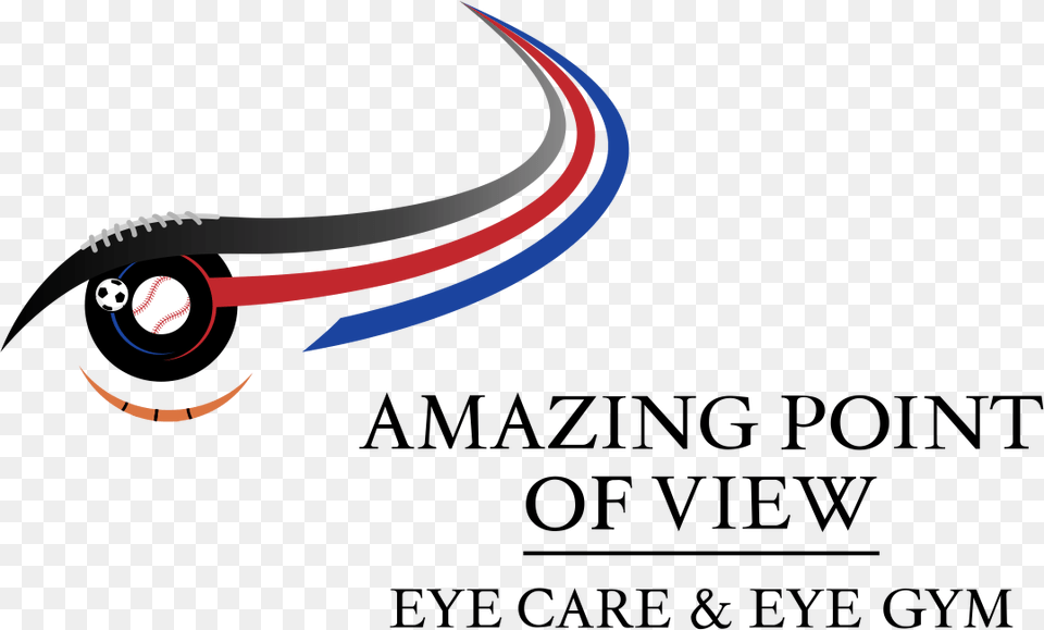 Amazing Point Of View Eye Care Graphic Design, Logo, Text Png