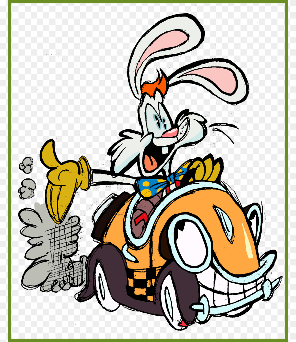 Amazing Roger Rabbit And Benny The Cab Pict Of House Clip Art, Publication, Book, Comics, Cartoon Png