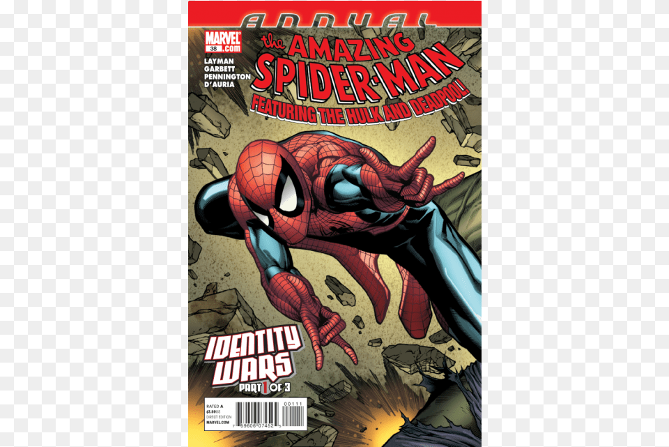 Amazing Spider Man Annual, Book, Comics, Publication, Adult Free Png Download