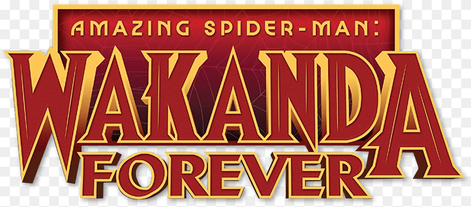 Amazing Spider Man Wakanda Forever Logo The Amazing Spider Man, Scoreboard Free Png