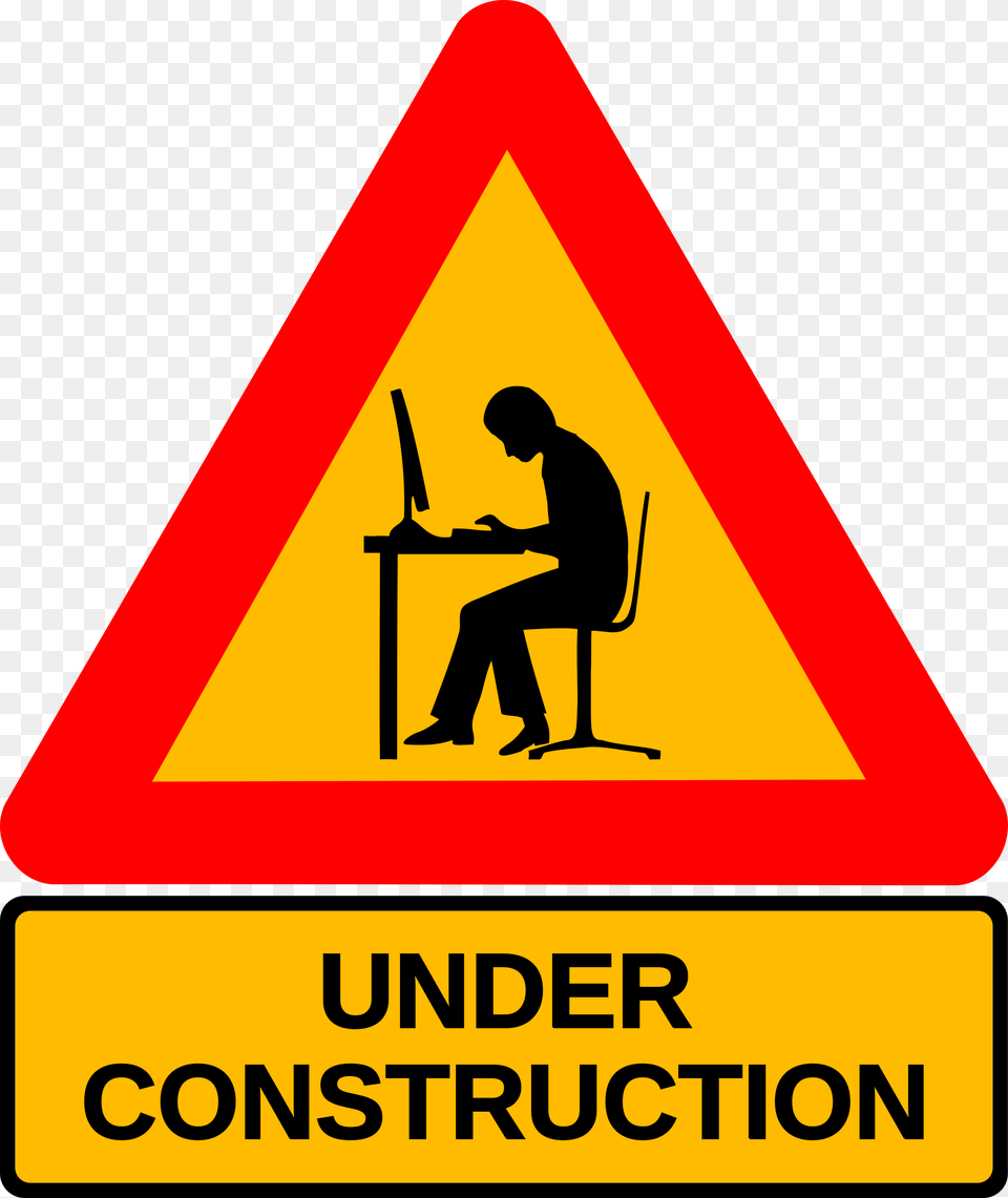 Amazing Website Under Construction Sign Model Max Obj Mtl Model, Symbol, Adult, Male, Man Png