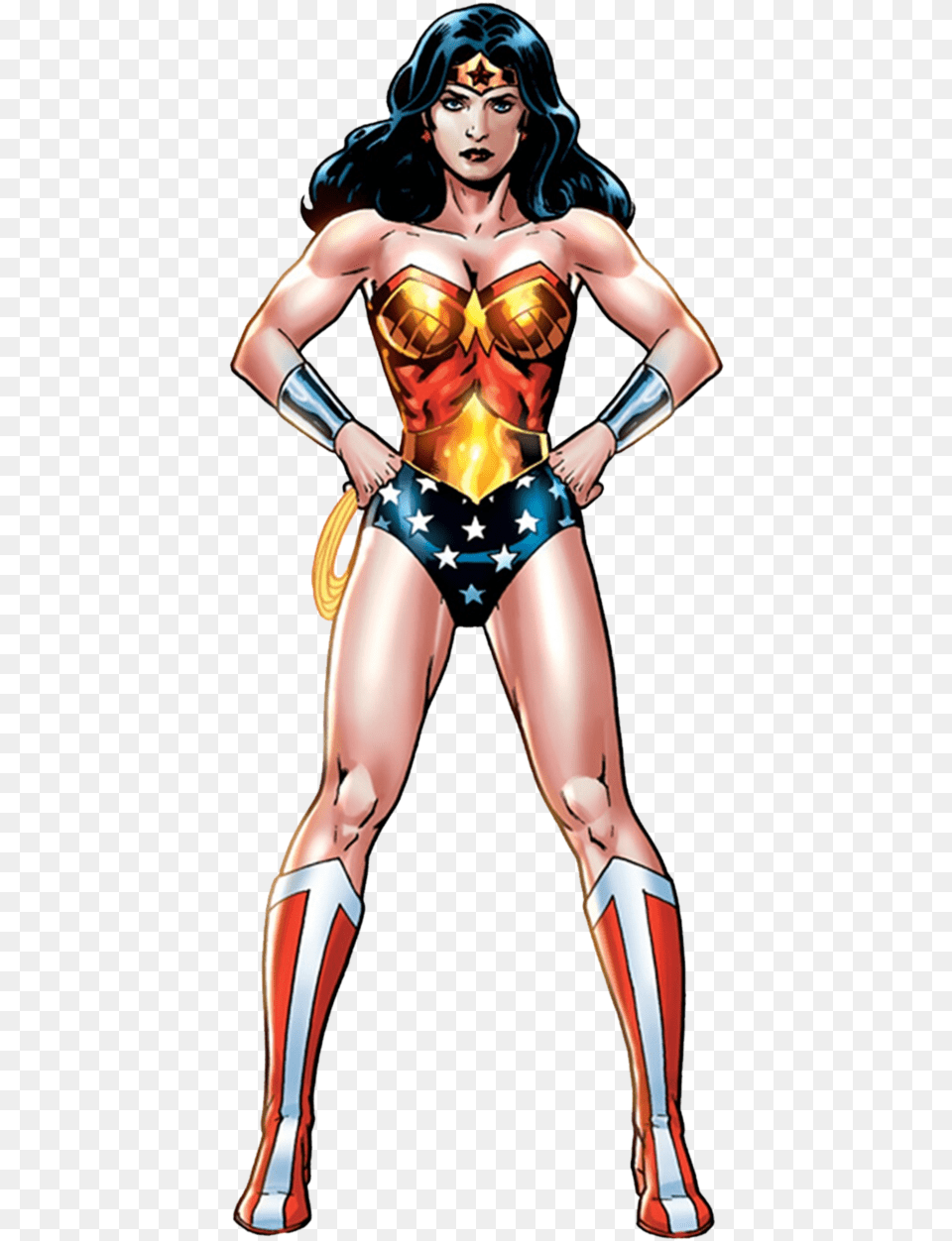Amazing Wonder Woman New 52 Clipart Illustration Wonder Woman Comic Vector, Adult, Publication, Person, Female Free Png Download