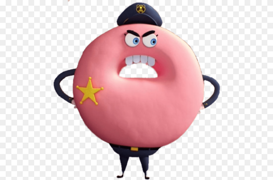 Amazing World Of Gumball Donut Cop, Toy, Birthday Cake, Cake, Cream Free Png Download