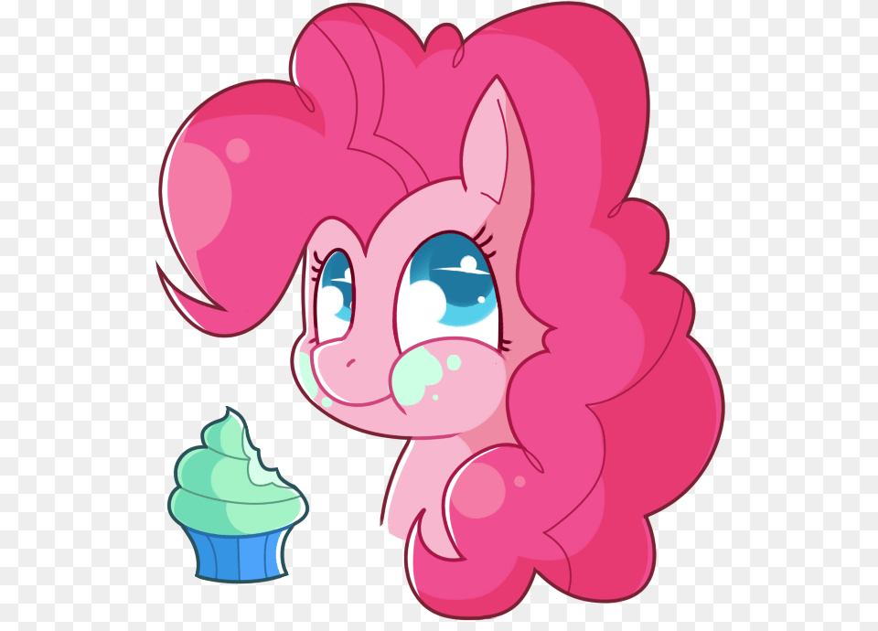 Amazingmollusk Bust Colored Pupils Cupcake Earth Cartoon, Cream, Dessert, Food, Ice Cream Png Image