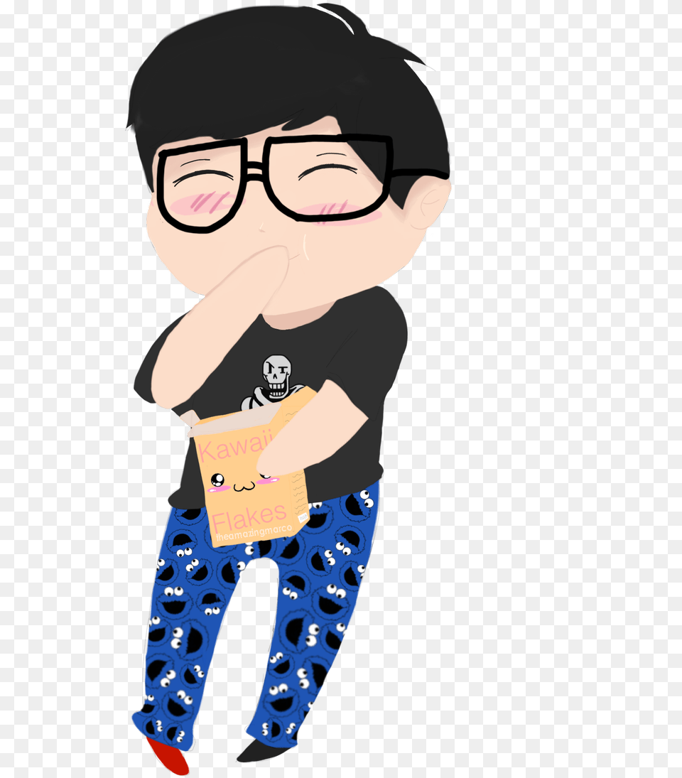 Amazingphil Transparent Profile Cartoon, Baby, Person, Accessories, Glasses Free Png Download