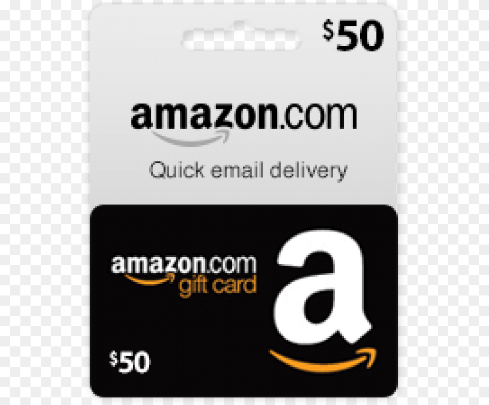 Amazon 50 Egift Card, Text Free Transparent Png