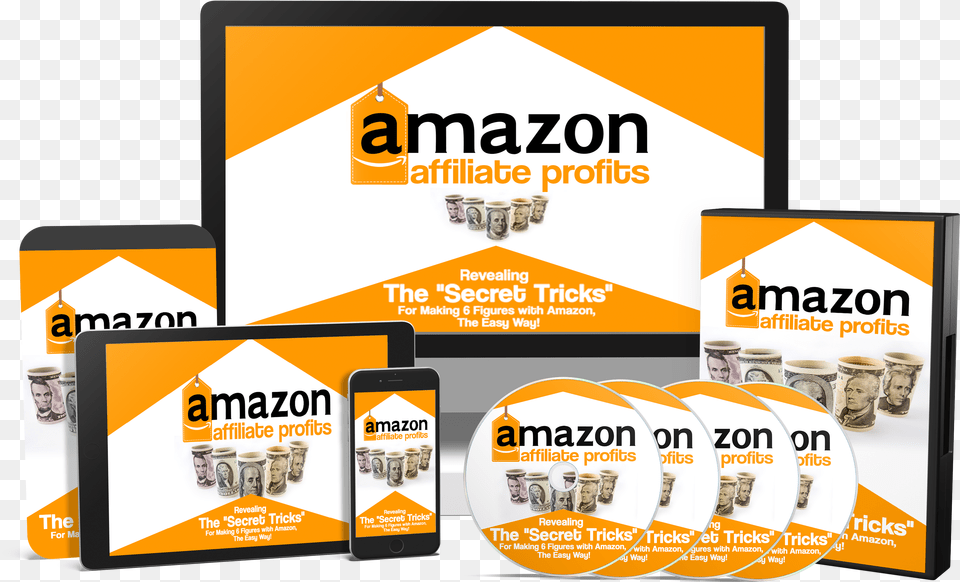 Amazon Affiliate Profits Videos Upgrade Horizontal, Advertisement, Poster, Person, Can Free Png