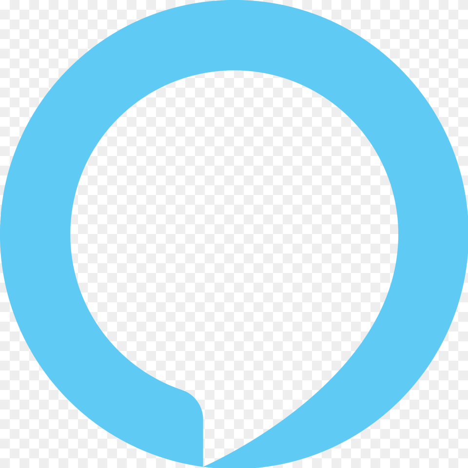 Amazon Alexa Blue Logo, Balloon, Disk Free Transparent Png