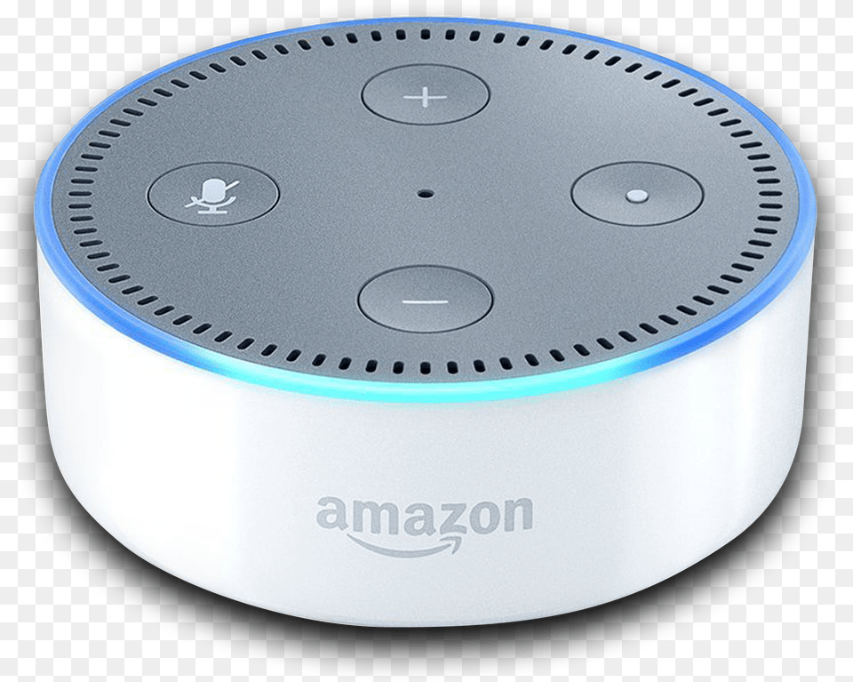 Amazon Alexa Echo Dot Amazon Echo Dot 2nd Generation Black, Disk, Indoors, Kitchen, Electronics Free Png