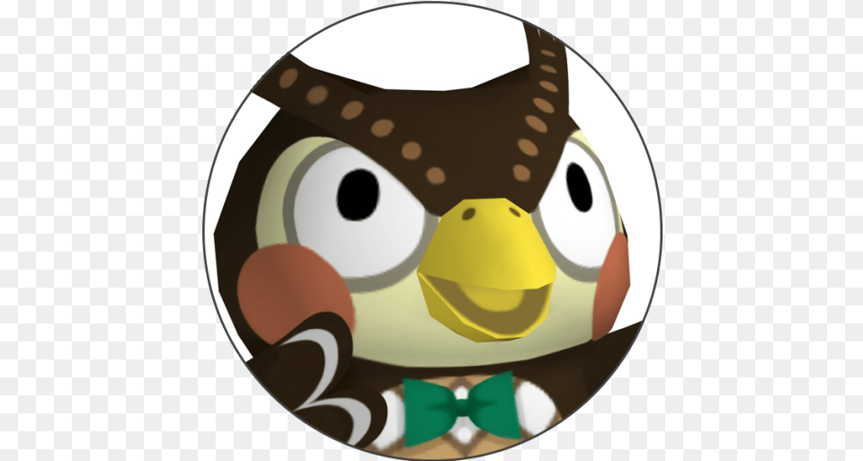 Amazon Animal Crossing Blathers, Toy, Plush, Tie, Accessories Png Image