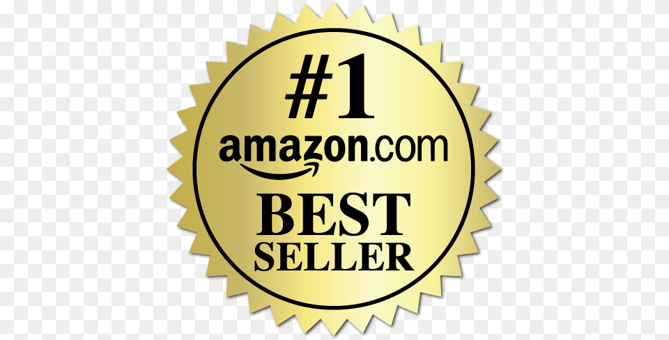 Amazon Best Seller Book Award Gold Best Seller Book Awards, Logo, Text, Symbol Png