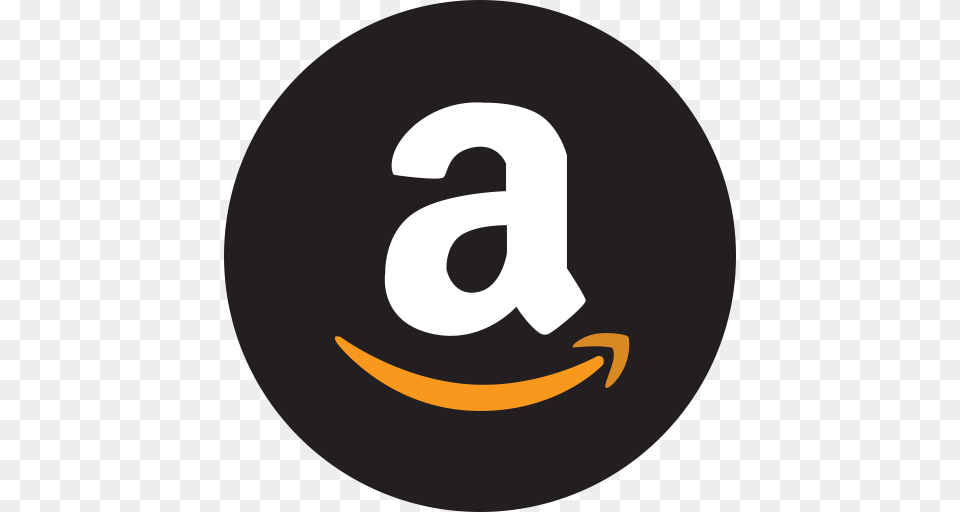 Amazon Buy Logo Online Shop Icon, Symbol, Text, Number, Disk Png Image
