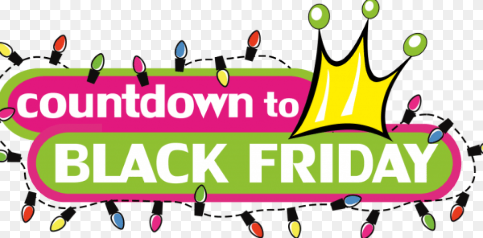 Amazon Countdown To Black Friday Deals Black Friday Shopping Clip Art, Paper, Car, Transportation, Vehicle Free Png Download