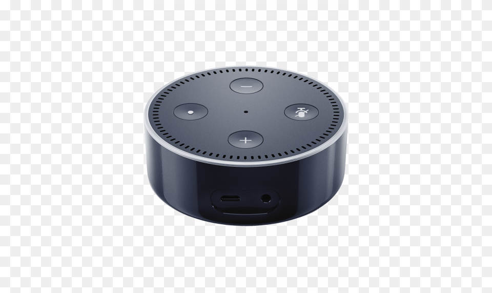 Amazon Echo Dot 2nd Gen Black Amazon Echo Ern 2generace Central Unit, Electronics, Speaker Png