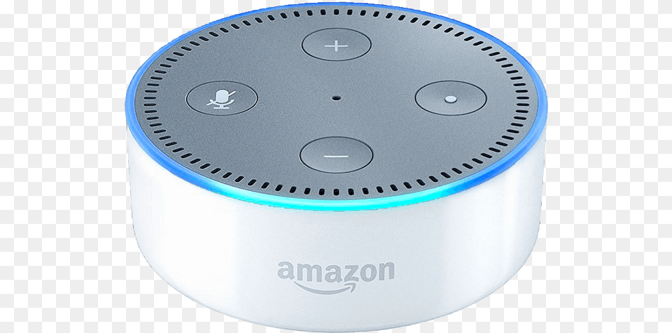 Amazon Echo Dot 2nd Generation, Disk, Indoors, Kitchen, Electronics Png Image
