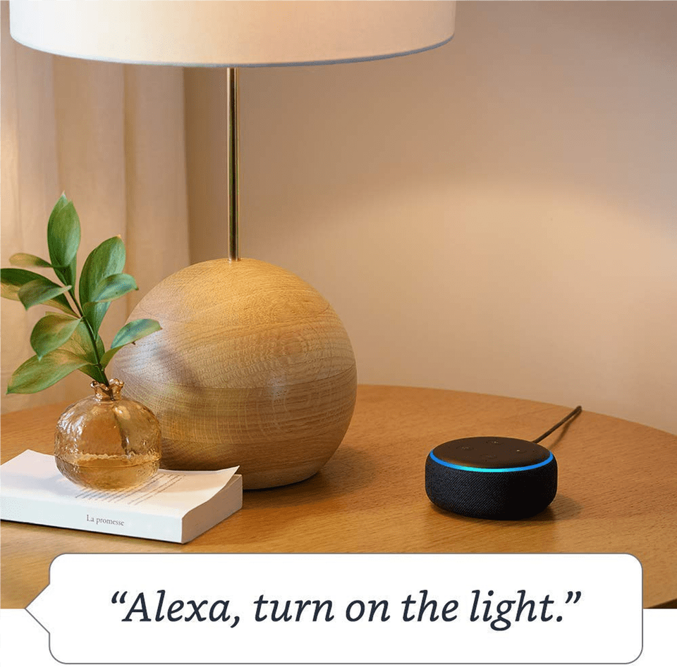 Amazon Echo Dot 3rd Gen, Lamp, Table Lamp, Hockey, Ice Hockey Free Transparent Png