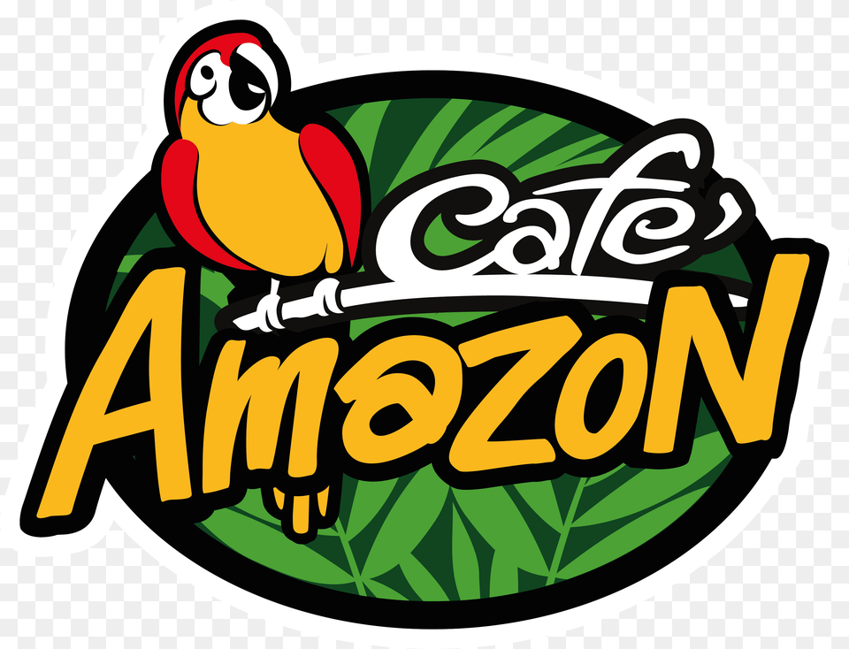 Amazon Logo Eps Amazon Cafe Oman, Animal, Zoo, Beak, Bird Free Png Download