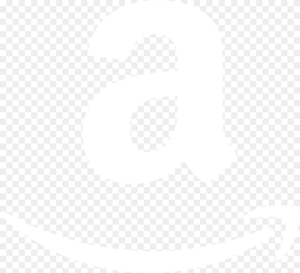 Amazon Logo White Amazon Icon White Transparent, Symbol, Text, Number, Blade Png