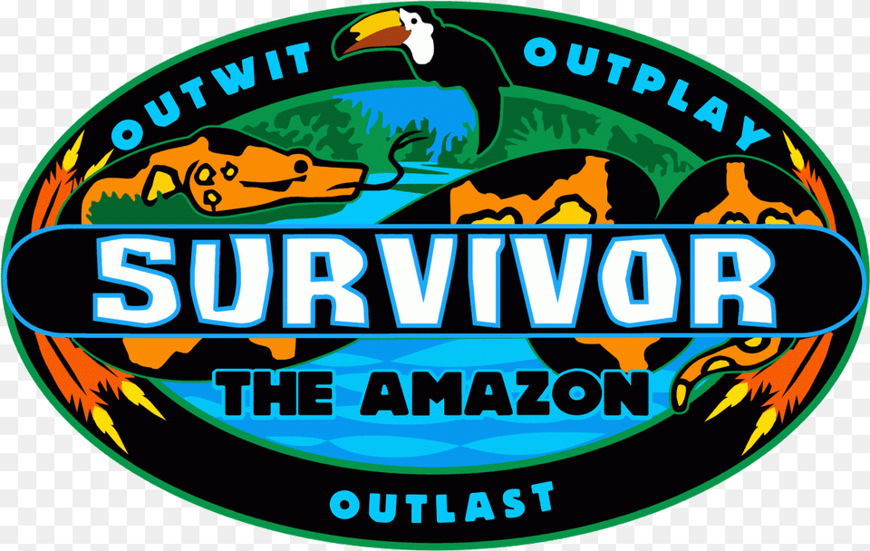 Amazon Nb Cbs Mod Survivor Survivor 6 Amazon Dvd Usa Import, Logo, Animal, Dinosaur, Reptile Free Png Download