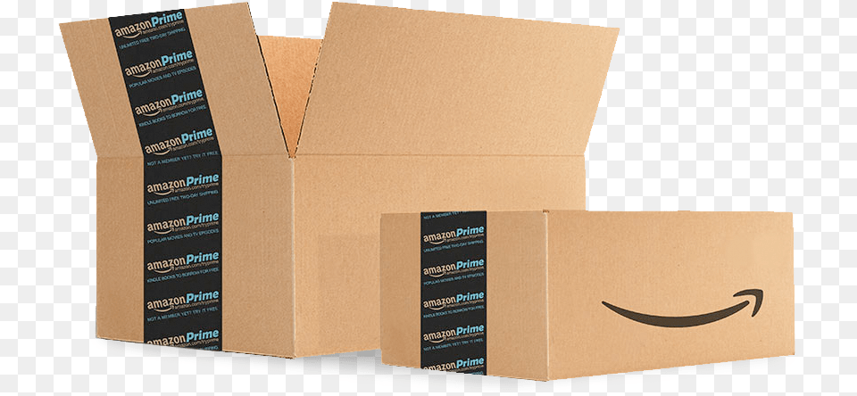 Amazon Prime Box, Cardboard, Carton, Package, Package Delivery Free Png Download