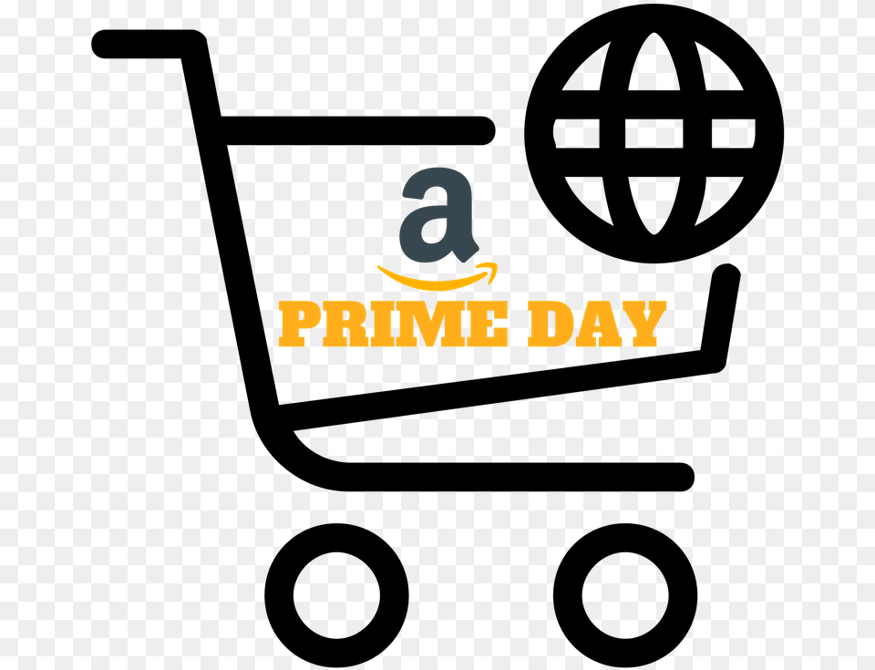 Amazon Prime Day Shopping My Cart Yellow Icon Svg, Text, Symbol Free Png