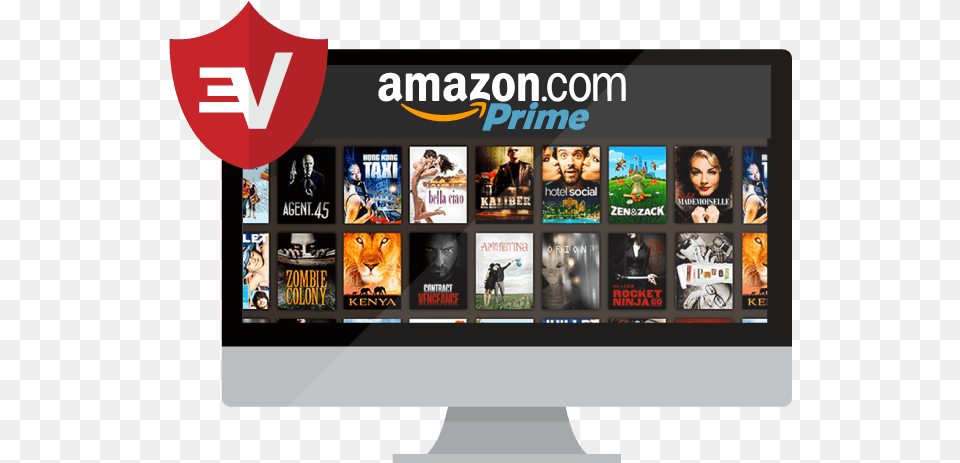 Amazon Prime Video With A Vpn Amazon Prime Video Film, Book, Screen, Computer Hardware, Electronics Free Transparent Png