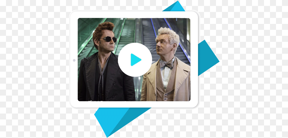 Amazon Prime Vpn Good Omens, Jacket, Adult, Blazer, Clothing Free Transparent Png