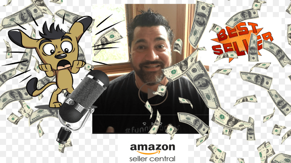 Amazon Reached 1 Trillion Dollars And Removes Reviews Poker, Person, Adult, Man, Male Free Png Download