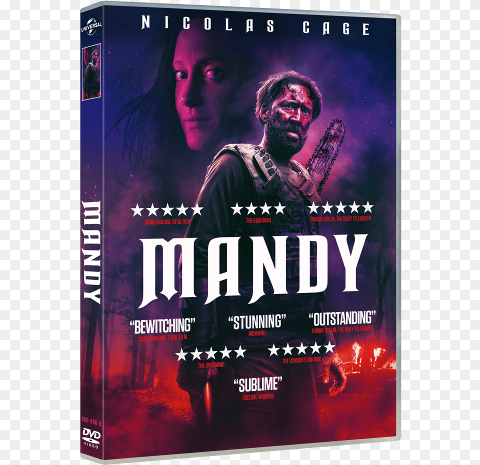 Amazon Video Mandy 2018 Le Film, Advertisement, Book, Publication, Poster Png