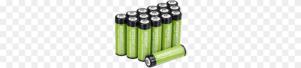 Amazonbasics Aa Rechargeable Batteries, Dynamite, Weapon, Cylinder Free Transparent Png