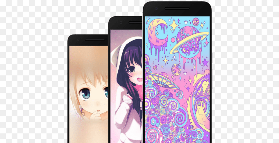 Amazoncom 4k Kawaii Wallpapers Appstore For Android Kawaii Backgrounds, Electronics, Phone, Publication, Book Free Transparent Png