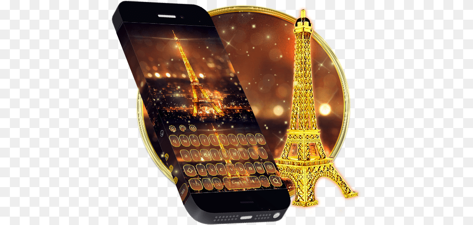 Amazoncom Auric Radiant Paris Glimmer Keyboard Appstore Iphone, Electronics, Phone, Mobile Phone Free Png Download