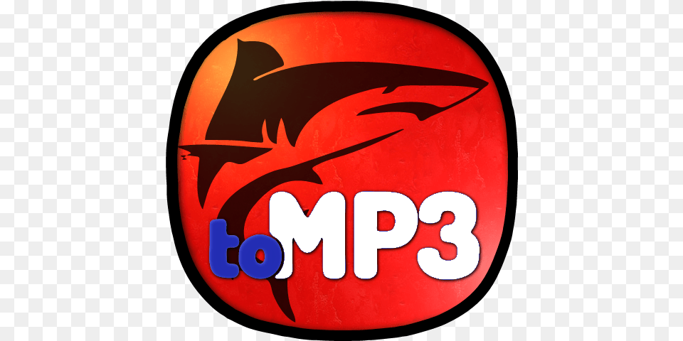 Amazoncom Convert Videos To Mp3 Appstore For Android Shark Symbol, Logo Png Image