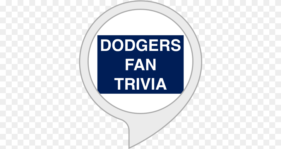 Amazoncom Dodgers Baseball Fan Trivia Alexa Skills Circle, Cutlery, Disk, Sign, Symbol Free Png