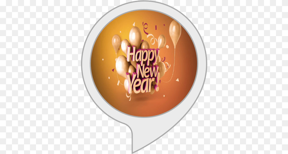 Amazoncom Happy New Year Alexa Skills Holi, Balloon, Food, Meal, Cutlery Png Image