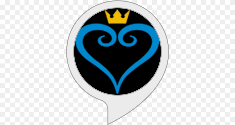 Amazoncom Kingdom Hearts Trivia Alexa Skills Emblem, Light, Logo, Disk, Symbol Png Image