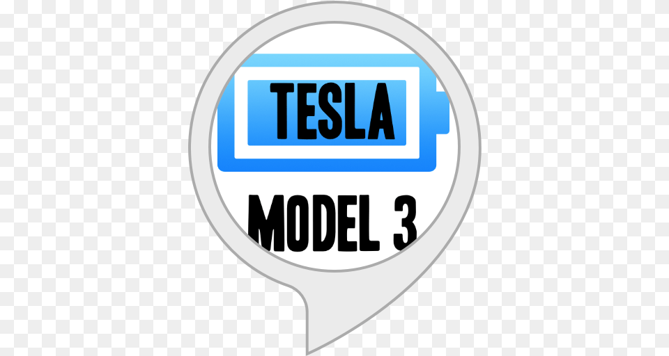 Amazoncom Model 3 Facts Alexa Skills Circle, Sticker, Sign, Symbol, Text Free Transparent Png