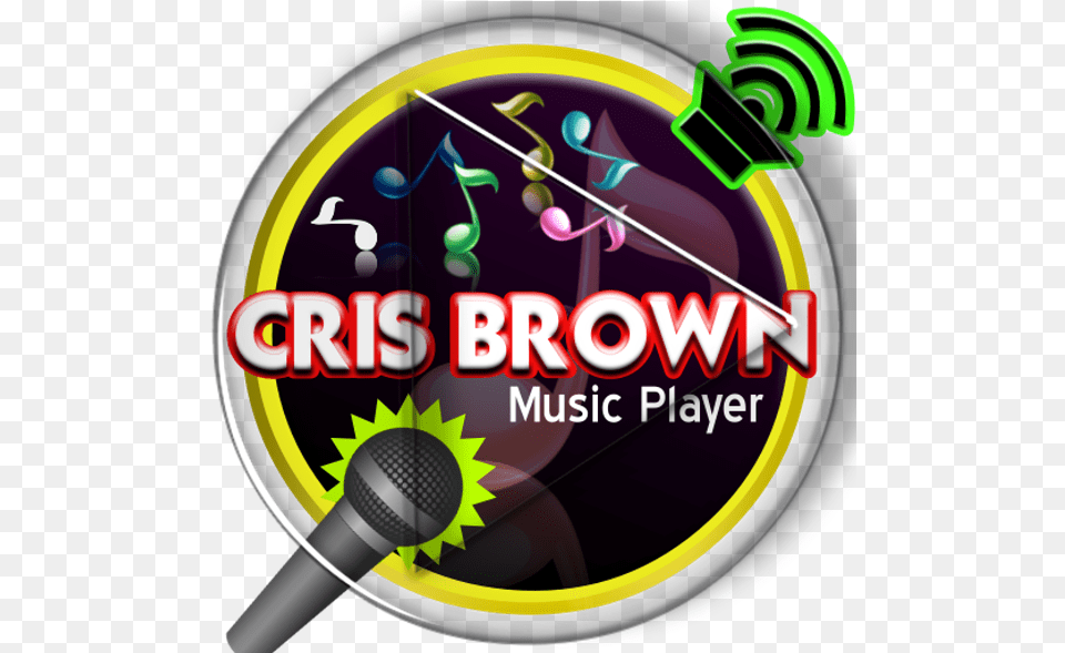 Amazoncom Music Player Chris Brown Appstore For Android Portable Network Graphics, Electrical Device, Microphone, Light, Smoke Pipe Free Png Download