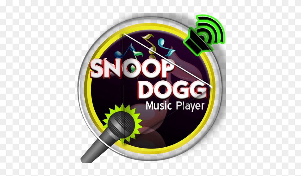 Amazoncom Music Player Snoop Dogg Appstore For Android Graphic Design, Light, Electrical Device, Microphone, Dynamite Free Transparent Png