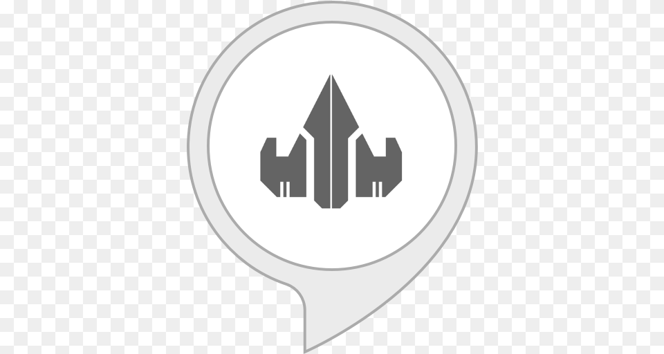 Amazoncom My Spaceship Alexa Skills Emblem, Weapon, Cutlery, Disk Png