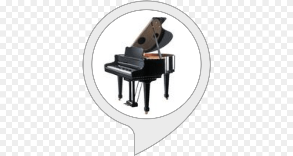 Amazoncom Relaxing Piano Music Alexa Skills Grand Piano White Background, Grand Piano, Keyboard, Musical Instrument Png Image
