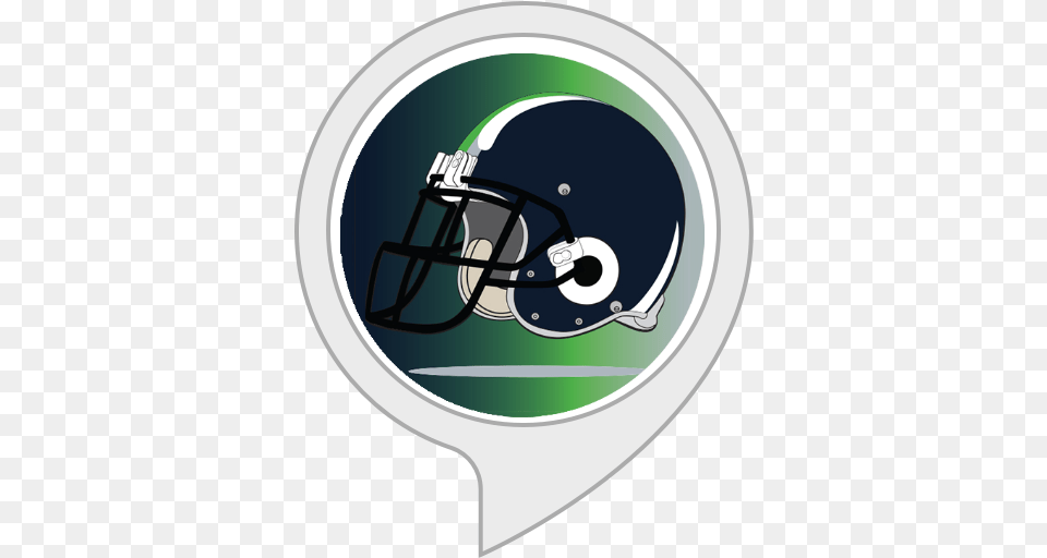 Amazoncom Seahawks Fan Alexa Skills Football Helmet, American Football, Person, Playing American Football, Sport Free Transparent Png