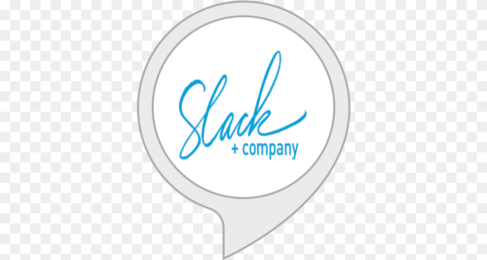 Amazoncom Slack And Company Alexa Skills Phone Company, Cutlery, Spoon, Handwriting, Text Png Image